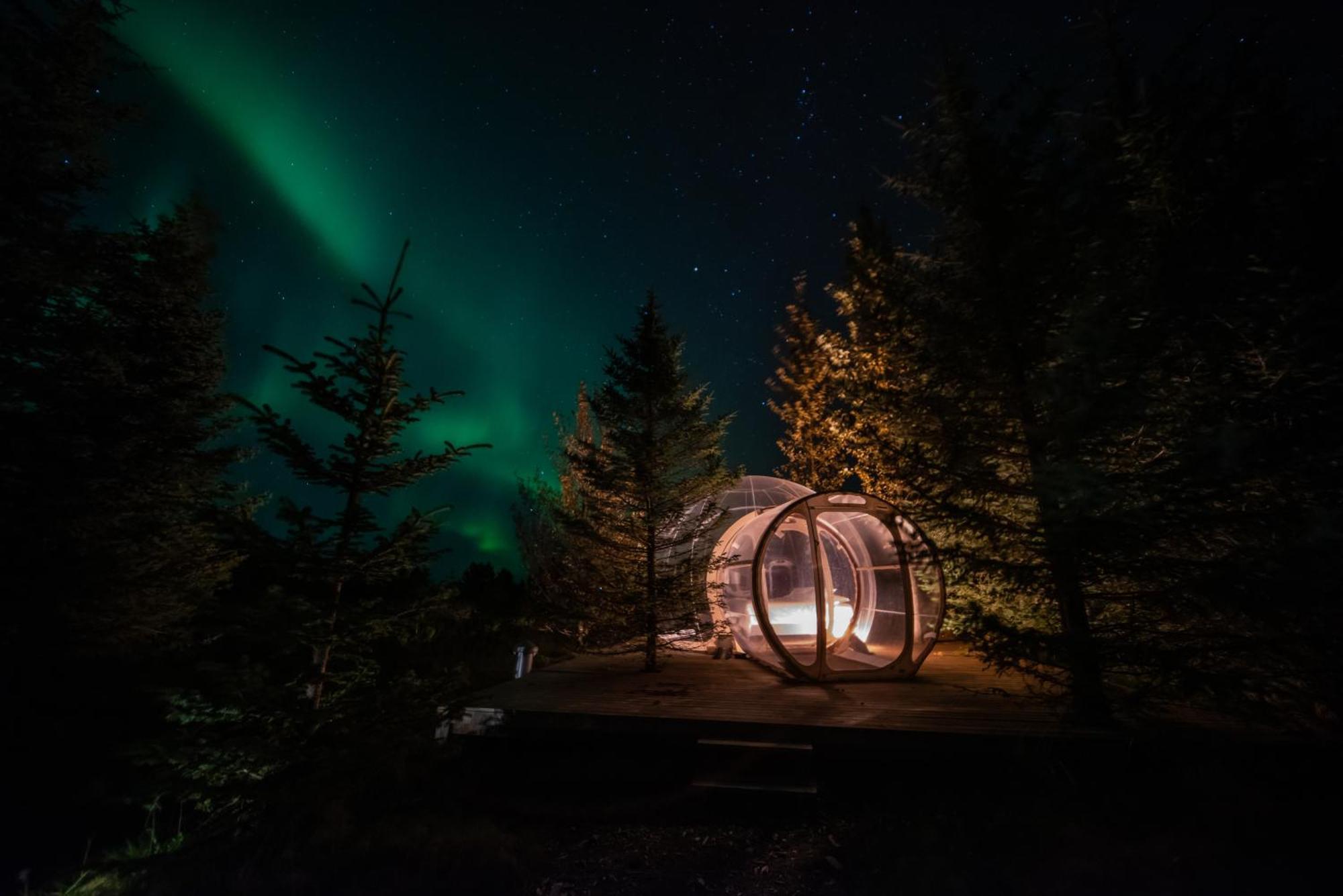 Buubble Hotel - Oelvisholt Selfoss Exterior photo