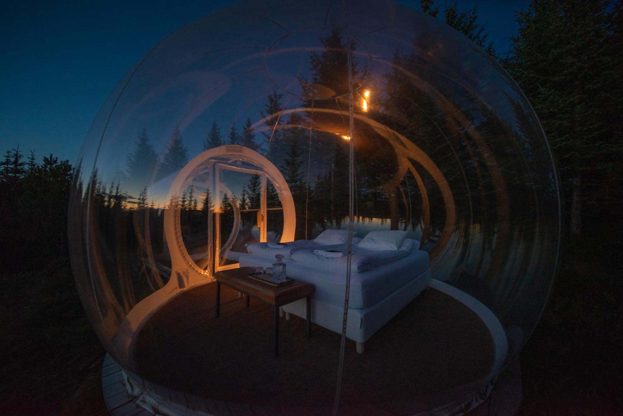 Buubble Hotel - Oelvisholt Selfoss Exterior photo