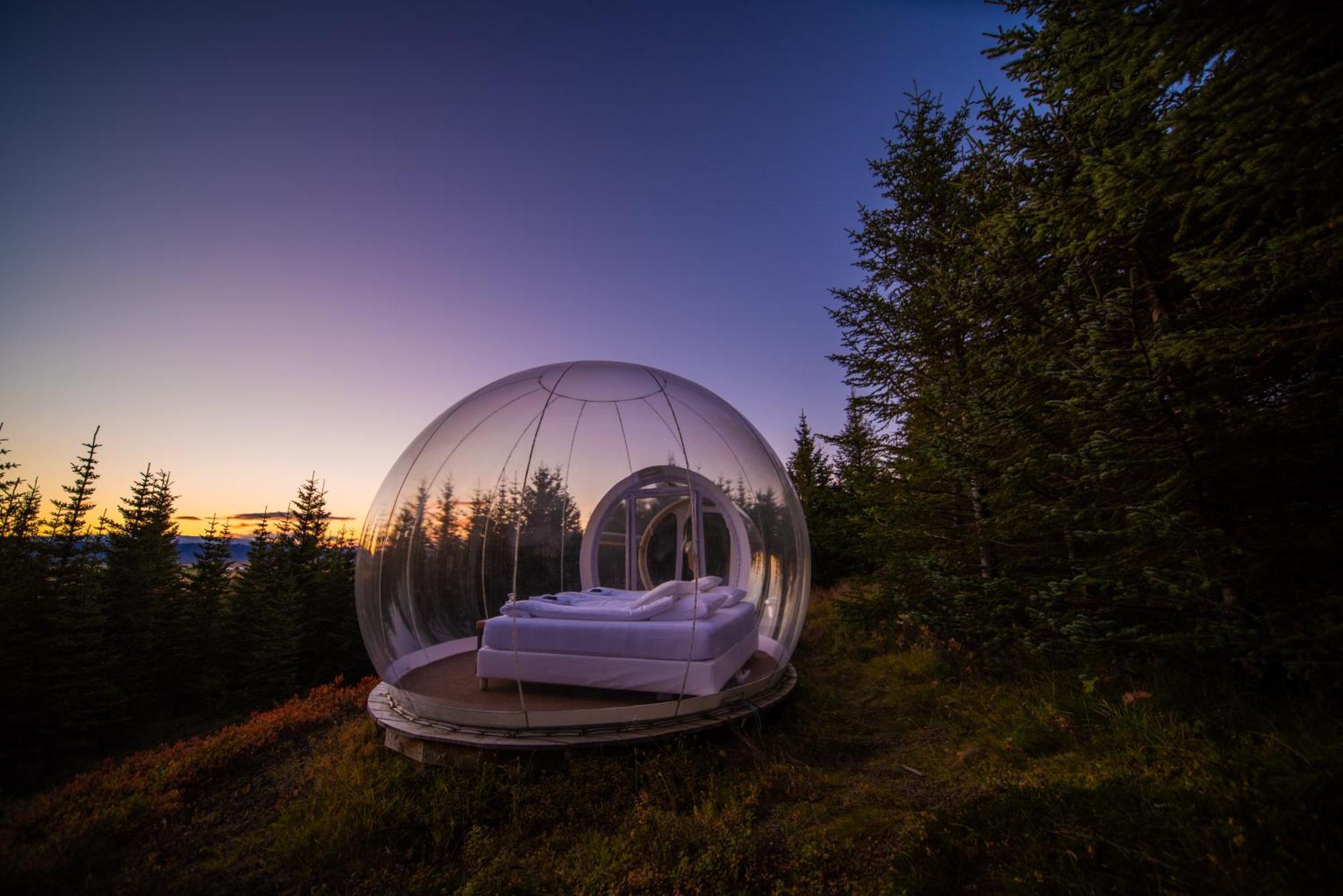 Buubble Hotel - Oelvisholt Selfoss Exterior photo